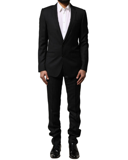 Dolce & Gabbana Blue MARTINI Wool Formal 2 Piece Suit