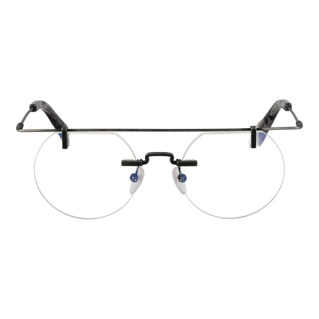 Yohji Yamamoto Gray Men Glasses Frame