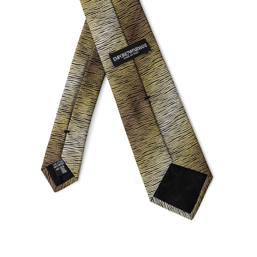 Emporio Armani Multicolor Silk Ty