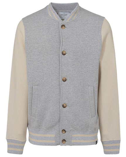 Gran Sasso Gray Cotton Bomber