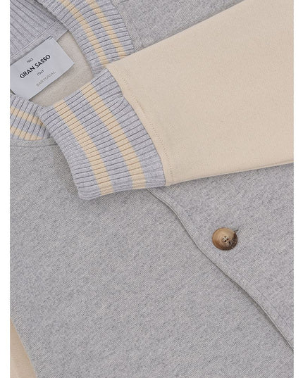 Gran Sasso Gray Cotton Bomber