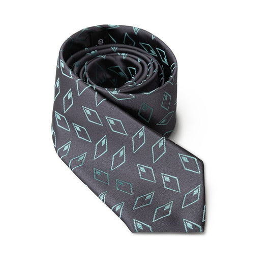 Giorgio Armani Gray Silk Ty