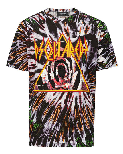 Dsquared² Multicolor Cotton T-Shirt