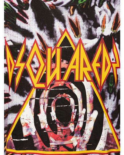 Dsquared² Multicolor Cotton T-Shirt