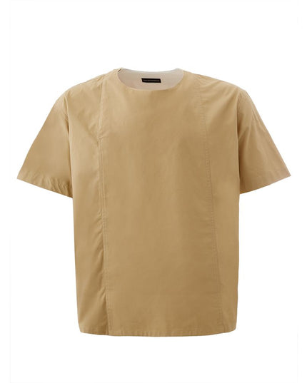 Emporio Armani Brown Cotton T-Shirt