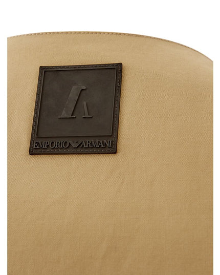 Emporio Armani Brown Cotton T-Shirt