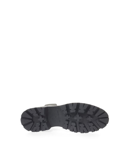 Alexander McQueen Black And White Leather Chelsea Boots