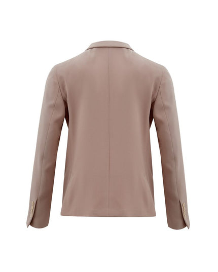 Lardini Gray Polyester Coat