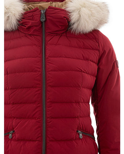 Peuterey Bordeaux Polyester Full-Length Jacket