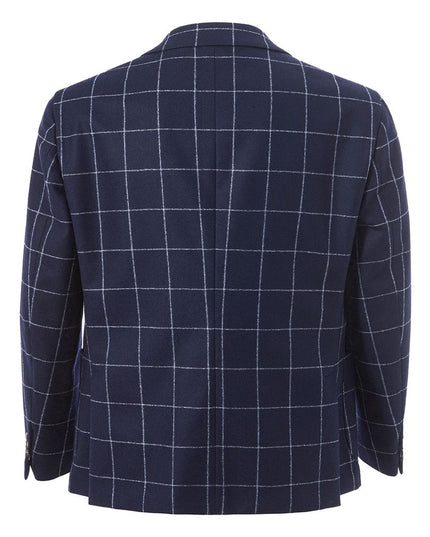 Malo Blue Wool Blazer