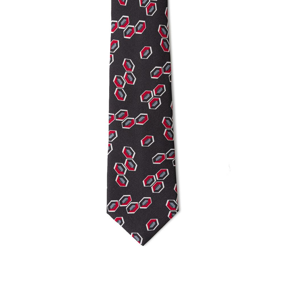 Giorgio Armani Gray Silk Ty