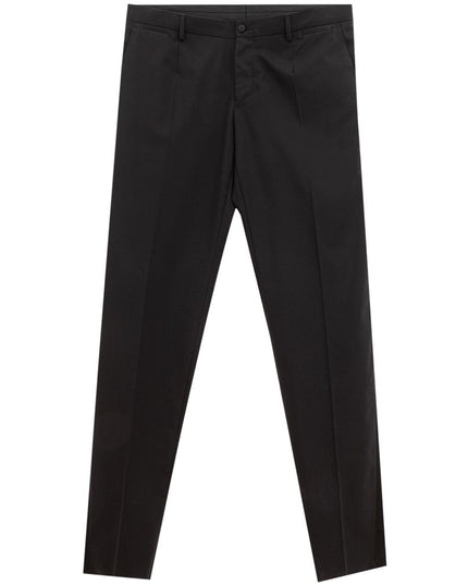 Dolce & Gabbana Black Wool Dress Pants