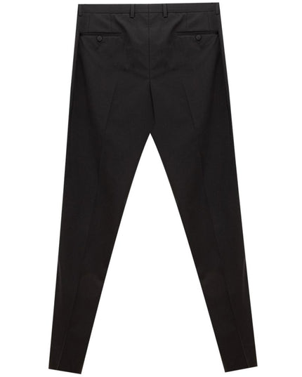 Dolce & Gabbana Black Wool Dress Pants