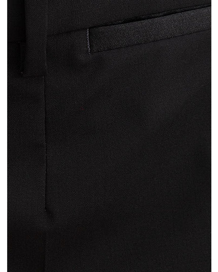 Dolce & Gabbana Black Wool Dress Pants