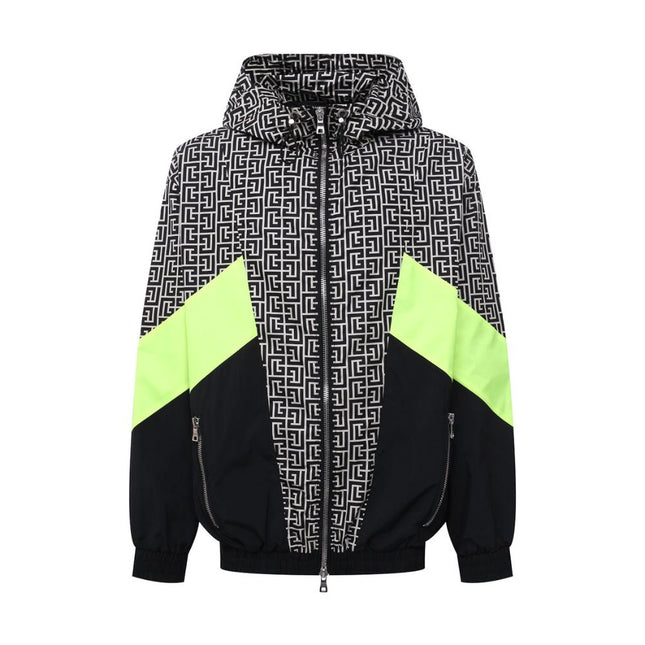 Balmain Multicolor Nylon Men Jacket