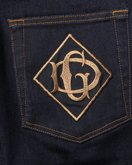 Dolce & Gabbana Black Cotton Skinny Men Denim Jeans