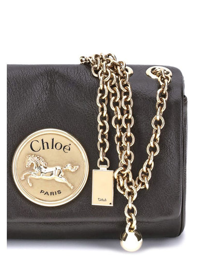 Chloé Brown Calf Leather Bos Taurus Shoulder Bag