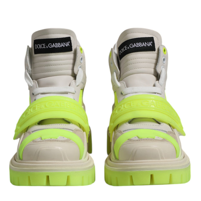 Dolce & Gabbana Multicolor Trekking Boots Sneakers Shoes