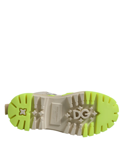 Dolce & Gabbana Multicolor Trekking Boots Sneakers Shoes