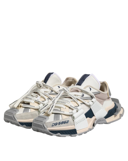 Dolce & Gabbana Multicolor Space Low Top Men Sneakers Shoes