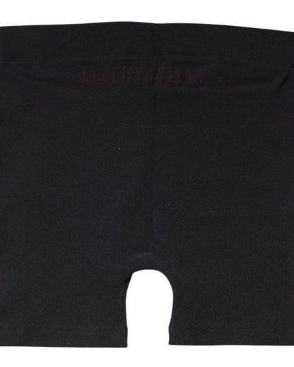 Dolce & Gabbana Black Nylon Stretch Boxer Shorts Underwear