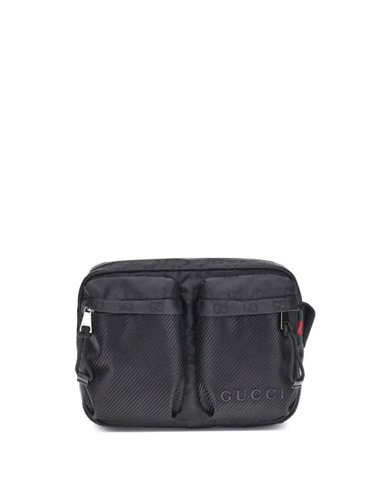 Gucci Black Polyester Shoulder Bag
