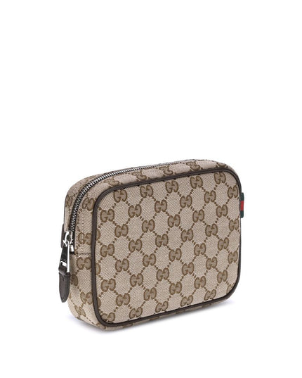 Gucci Brown Polyester Shoulder Bag