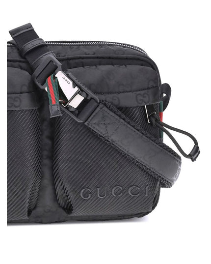 Gucci Black Polyester Shoulder Bag
