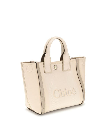 Chloé Beige Cotton Handbag