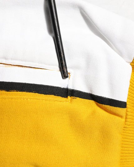 Dolce & Gabbana Yellow Cotton Sweatpants Jogger Pants