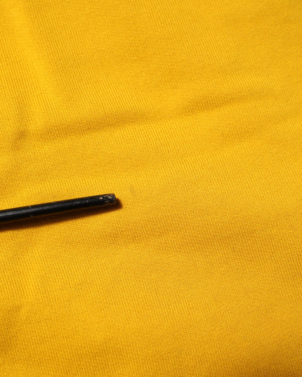 Dolce & Gabbana Yellow Cotton Sweatpants Jogger Pants