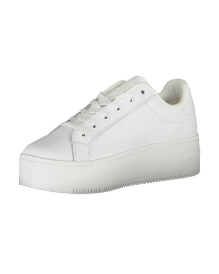 Tommy Hilfiger Bianco Leather Women Sneaker