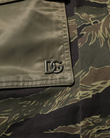 Dolce & Gabbana Multicolor Cargo Camouflage Pants