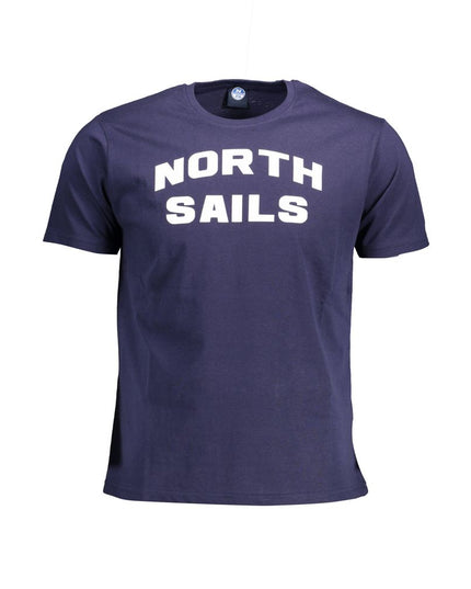 North Sails Blue Cotton T-Shirt