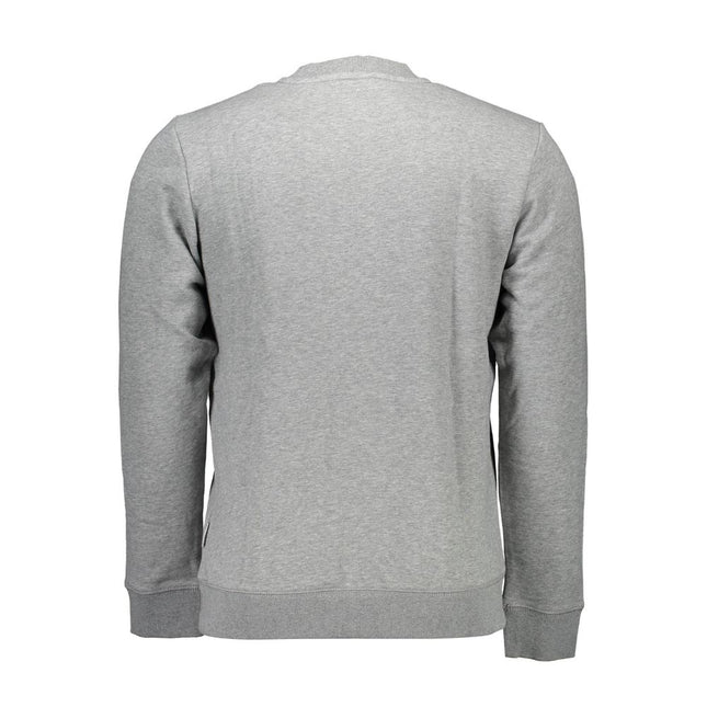 Napapijri Gray Cotton Men Sweater
