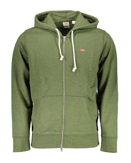 Levi's Green Cotton Men Sweater