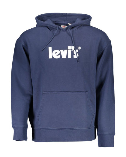 Levi's Blue Cotton Men Sweater