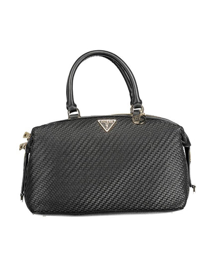 Guess Jeans Black Polyethylene Handbag