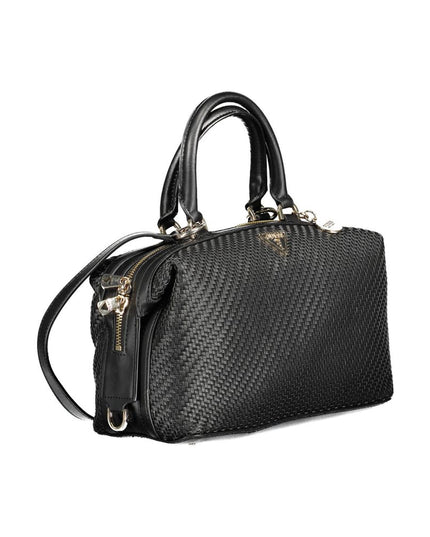 Guess Jeans Black Polyethylene Handbag