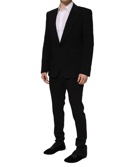 Dolce & Gabbana Black MARTINI Single Breasted 2 Piece Suit