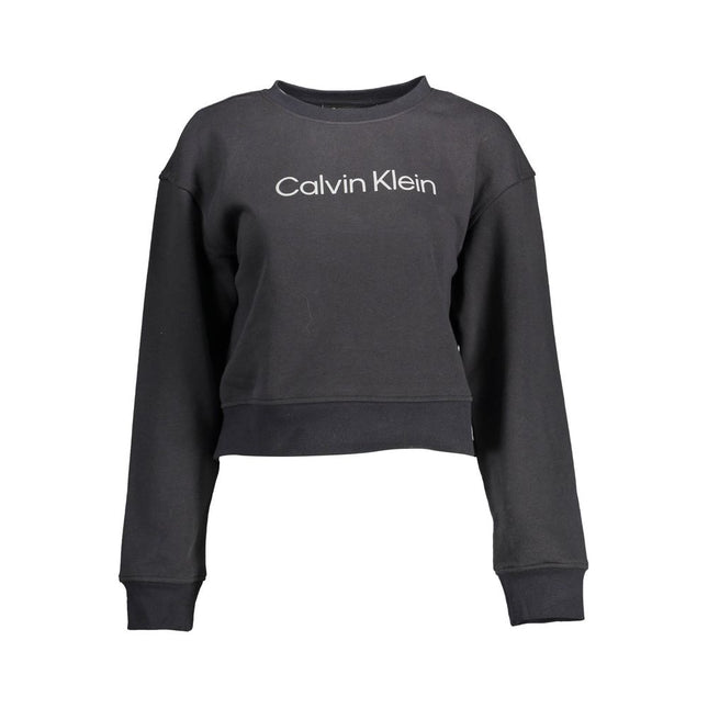 Calvin Klein Black Cotton Women Sweater
