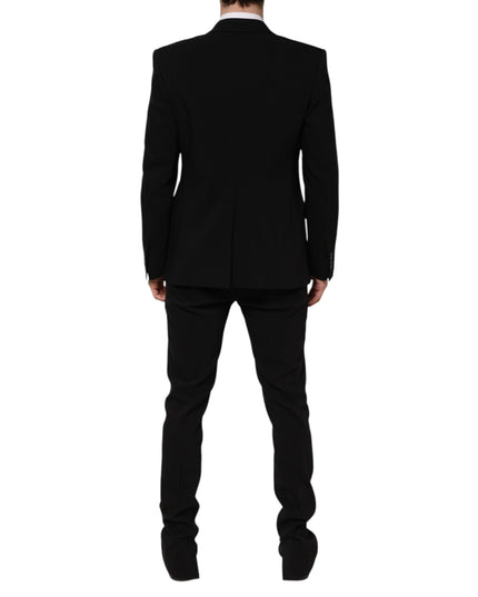 Dolce & Gabbana Black MARTINI Single Breasted 2 Piece Suit