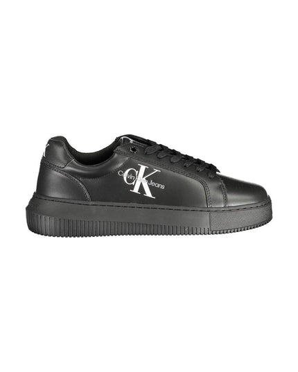 Calvin Klein Black Polyester Sneaker