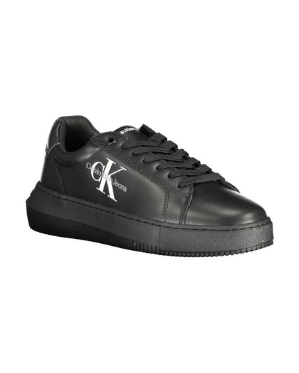 Calvin Klein Black Polyester Sneaker