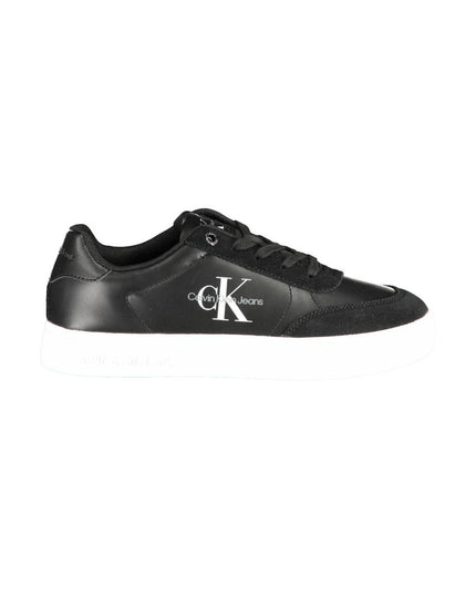 Calvin Klein Black Polyester Sneaker