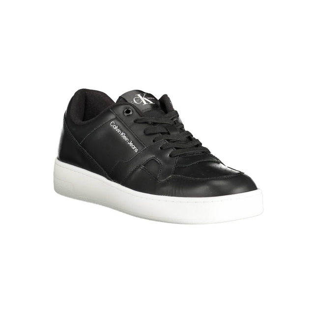 Calvin Klein Black Polyester Sneaker