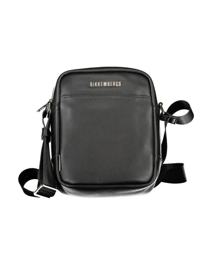 Bikkembergs Black Polyethylene Shoulder Bag