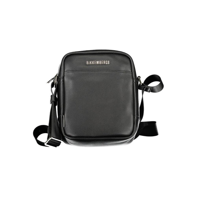 Bikkembergs Black Polyethylene Shoulder Bag