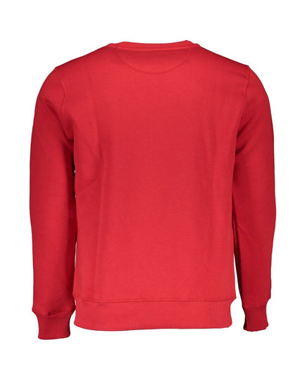 North Sails Red Cotton Men Sweater