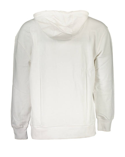 Tommy Hilfiger White Cotton Men Sweater